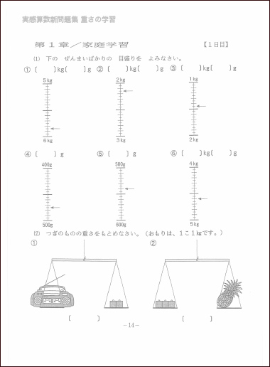 新重さの学習